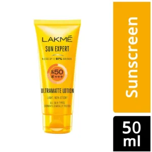 Lakme Sun Expert SPF 50 PA+++ Ultimate mate lotion Sunscreen  | 50ml