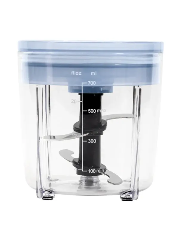 BPL 300W Hand Chopper with Dual Stainless Steel Blades, 700ml Chopper Bowl, 2 Speeds with