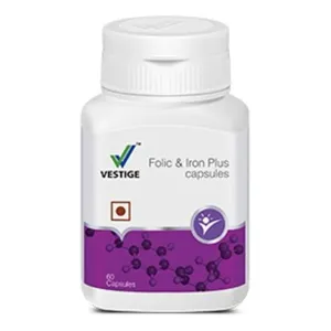 FOLIC & IRON PLUS 60 CAPSULES