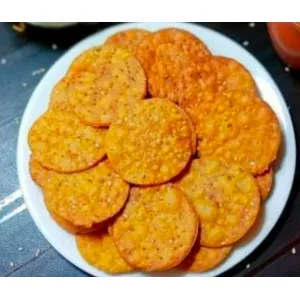 Whole wheat masala puri