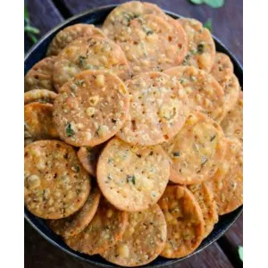Whole wheat methi puri