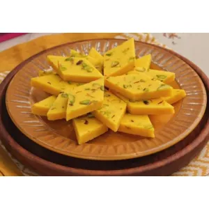 Kesar Kaju Katli