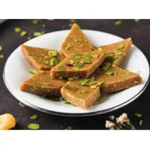 Jaggery Kaju Katli
