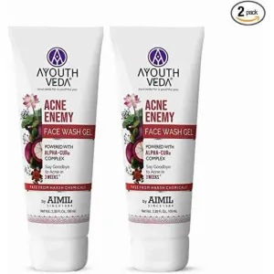 Ayouth Veda Acne Enemy Face
Wash Gel 100ml