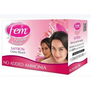 Fem Fairness Naturals Saffron
Skin Bleach 8g