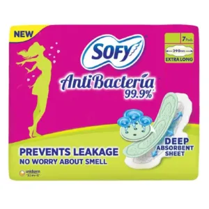 Sofy Antibacteria XL Sanitary
Pads 7U