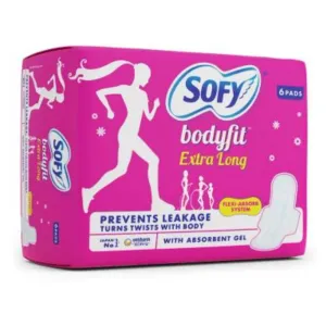 Sofy Bodyfit XL Sanitary Pads
6U