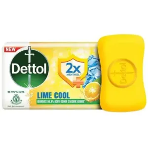 Dettol Lime Cool Bathing Soap
Bar 4U X 60g