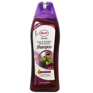 Ayur Herbals Amla & Shikakai
with Reetha Shampoo 500ml