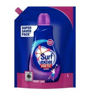 Surf Excel Matic Liquid
Detergent Front Load Pouch 1L