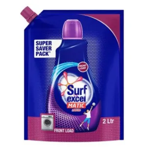 Surf Excel Matic Liquid
Detergent Front Load Pouch 2L
