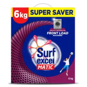 Surf Excel Matic Front Load
Detergent Powder 6Kg