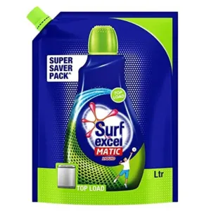 Surf Excel Matic Liquid
Detergent Top Load Pouch 1L
