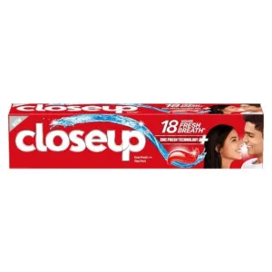 Closeup Everfresh++ Triple Fresh
Formula Gel Red Hot Toothpaste
8U X 80g + 1U X 80g Free