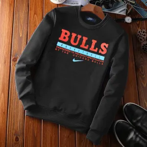 *NikE ChiCaGO BuLLs Branded SweatShirt 280-300 GSM with Fleece*
