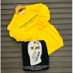 *GANGSTER BORN AGAIN MEN'S SWEATSHIRT*