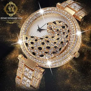 Designer Leopard Watch