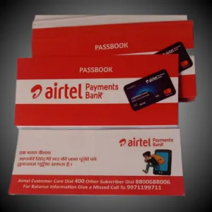 Airtel Payments Bank Passbook

( pack of 100 )