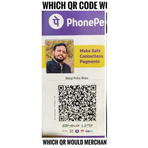 Phonepe QR code ( only QR code photo ) pack of 2