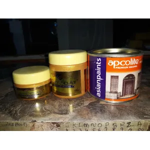 Gold colour paint