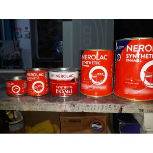Black colour paint