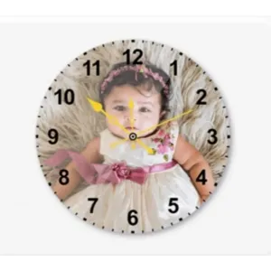 Acrylic Premium Photo Clock (11×11) inch