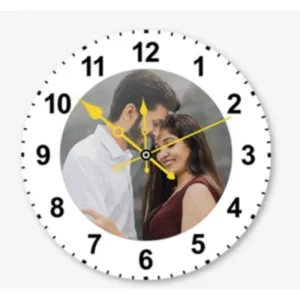Acrylic Premium Photo Clock (11×11) Inch