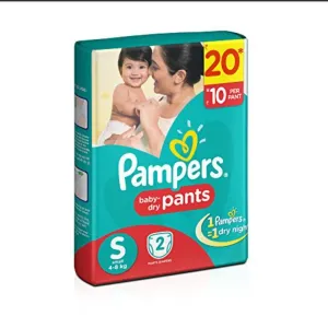 Pampers happy skin pants S 2 pants