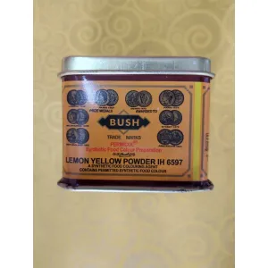 Bush lemon yellow