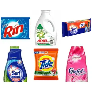 Detergent Powder, Liquid & Soap
