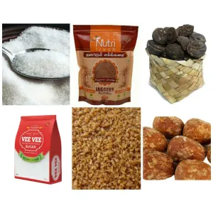 Sugar & jaggery/சர்க்கரை & வெல்லம்