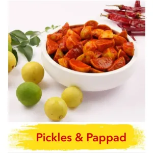Pickle & Appalam /ஊறுகாய் & அப்பளம் 