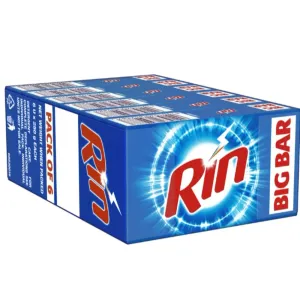Rin Detergent Bar : 6x250g