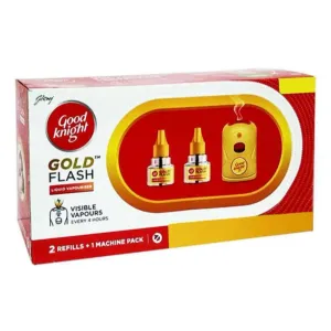 Goodknight Gold flash(1 Machine+2Refills x 45Ml ) 1 Unit
