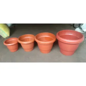 Flower Pot Brown No.2(Large)