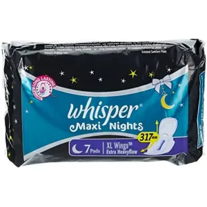 Whisper Maxi  Nights 7pads (XL)