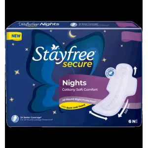 Stayfree Secure Nights 6pads 