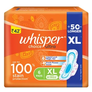 Whisper Choice Ultra 6pads (XL)