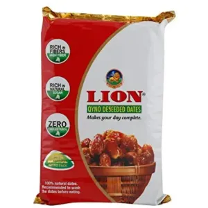 Lion Qyno Deseeded Dates 500g