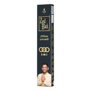 Zed Black 3-In-1 Premium incense sticks 100g(free 1 matchbox)