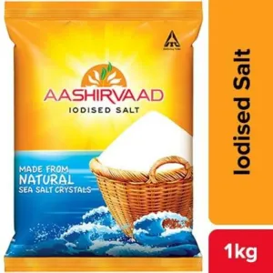 Aashirvaad Iodized Salt 1Kg