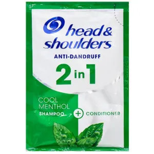 Head&Shoulder 2In1 Cool Menthol (Buy 4 Get 1Free)Shampoo