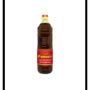 Pansari khachi ghani mustard oil- 1ltr