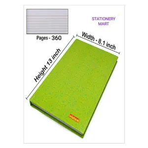 Vision Full Scape Register - 360 Pages