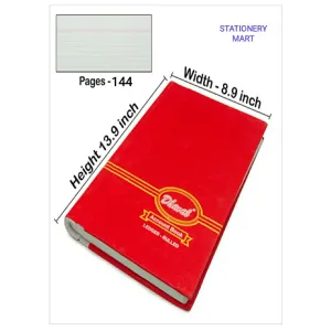 Dhaval Ledger Register - 144 Pages