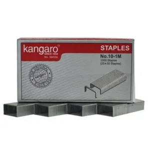 Kangaro Stapler Pins No. 10 - 1M (Pack of 20 / 20,000 Pins) 