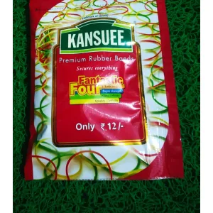 Kansuee Rubber Band - 15 g each (Pack of 10) 