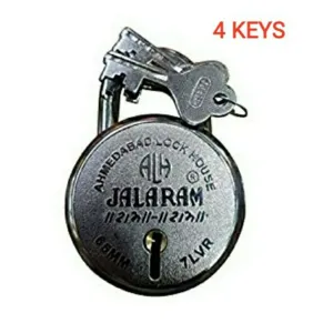 Jalaram Lock - 52 mm with 4 Keys