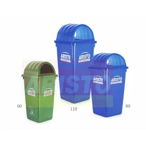 Aristo Waste Bins with Dome Lid - 60 LTR