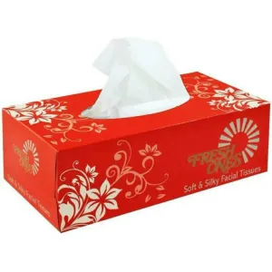 Fresh Ones Soft & Silky Facial Tissue - 100 pcs